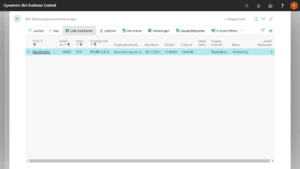 Screenshot BDE Meldungszusammenfassung aus Plant Data Acquisition App