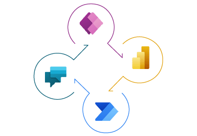 Icons der Power Platform Bestandteile