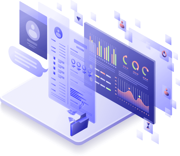 Digitale Dashboards und Kontaktaccounts