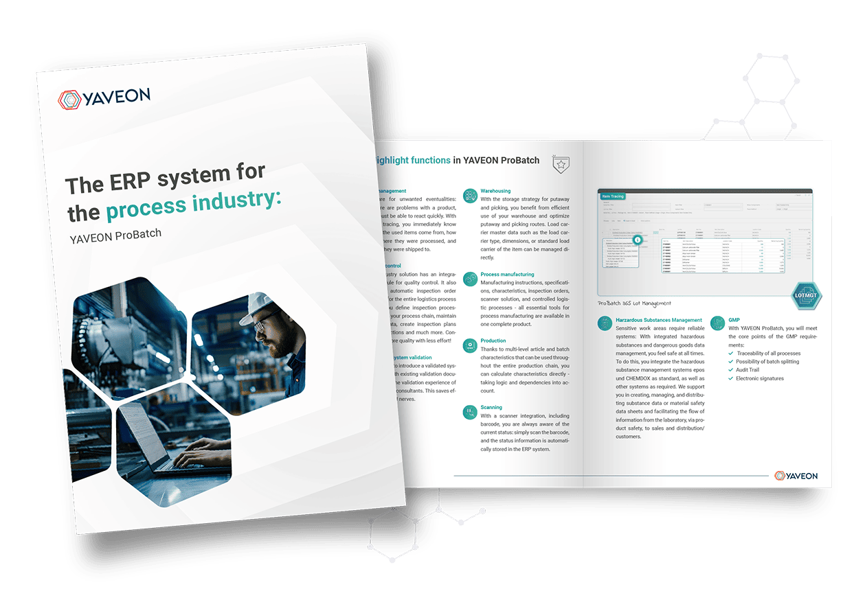 Preview ProBatch Whitepaper - The ERP for the process manufacturing industry