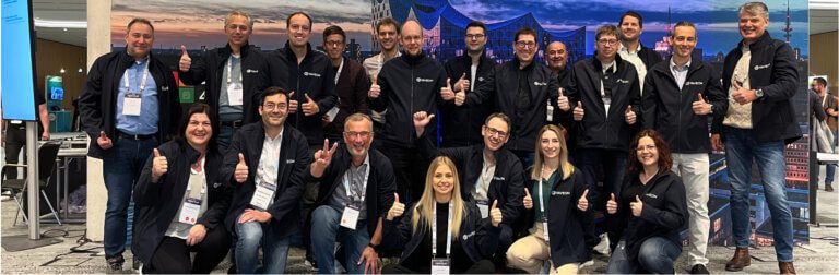 Gruppenfoto Team YAVEON bei der Directions EMEA 2022 in Hamburg