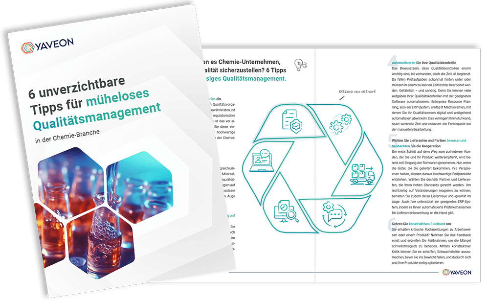 Vorschaubild Whitepaper Qualitätsmanagement in der Chemieindustrie