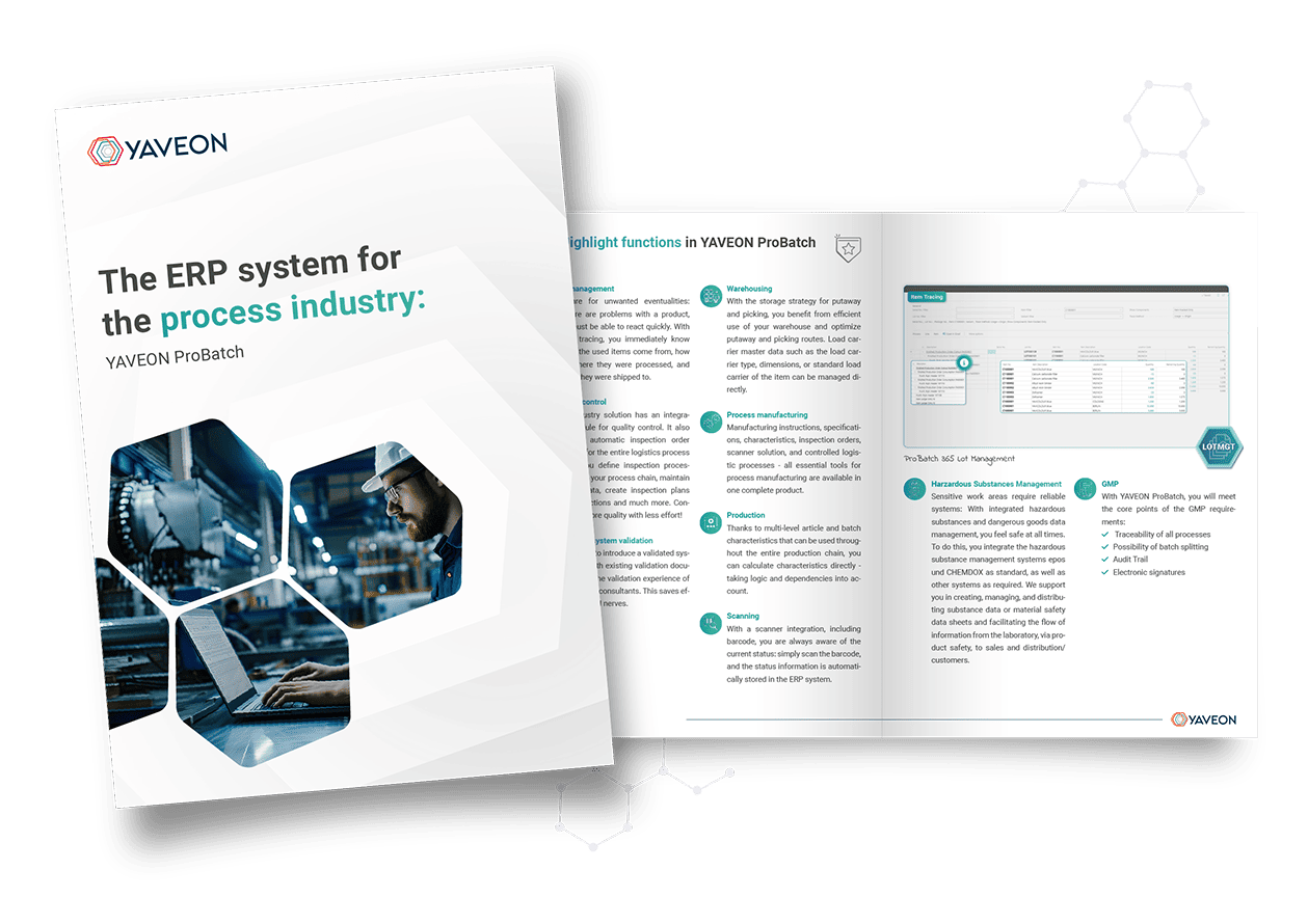 Preview ProBatch Whitepaper - The ERP for the process manufacturing industry