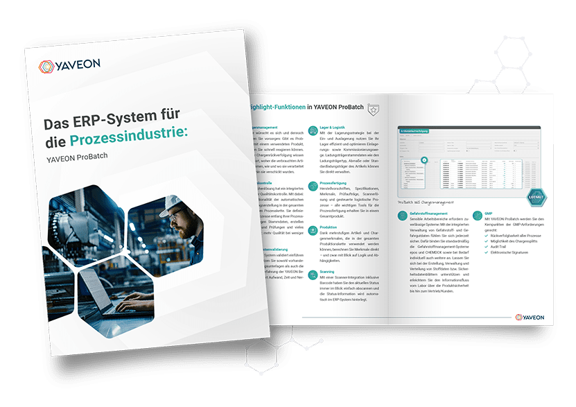 Vorschau ProBatch Whitepaper - Das ERP für die Prozessindustrie